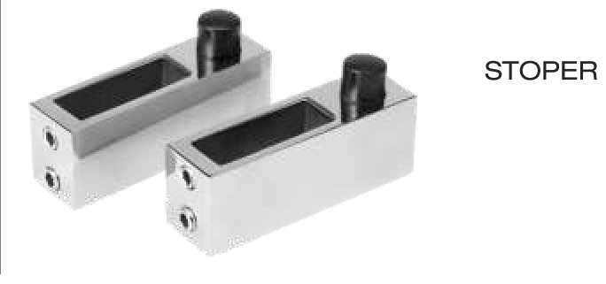 Track To Glass Holder