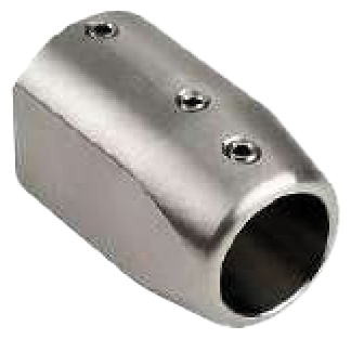 Glass To Pipe Clamp / Wall