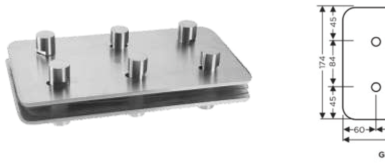 Splice Plate 350 mm