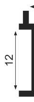 T Section-12mm