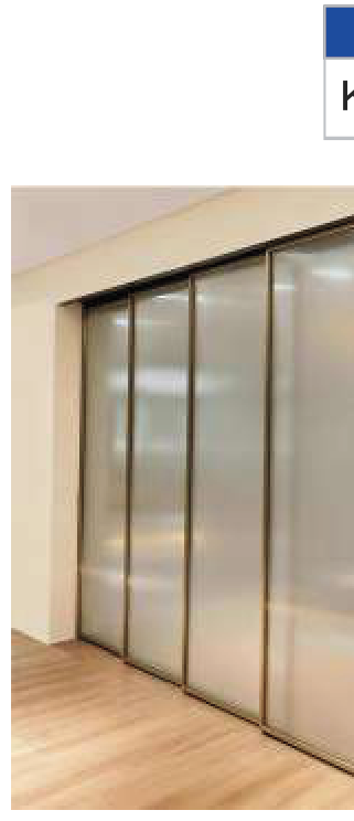 1 Fix + 3 Sliding Door