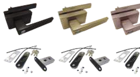 Mortise Handle With Lock