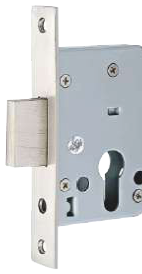 Closed Body Mortise Lock With Strike Plate